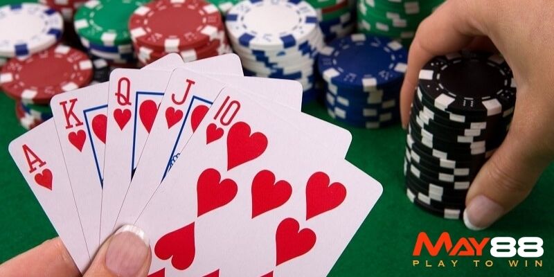 Gặp phải bộ sảnh mạnh nhất Poker